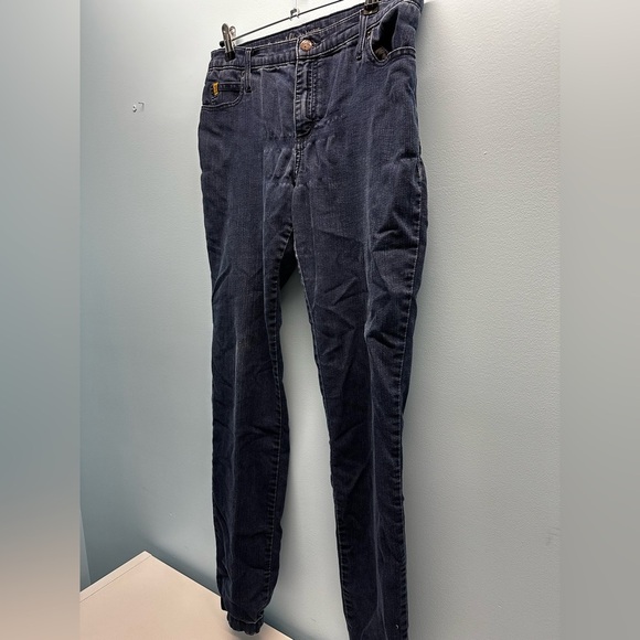 Women’s Second Yoga Jeans Blue Denim Mid Rise Skinny Jeans Pants Size 30 - Picture 2 of 7